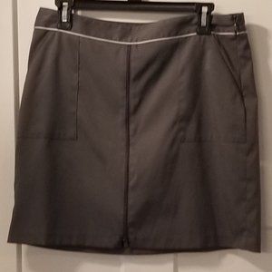Greg Norman | Women's Gray Plaid Golf Skort Skirt